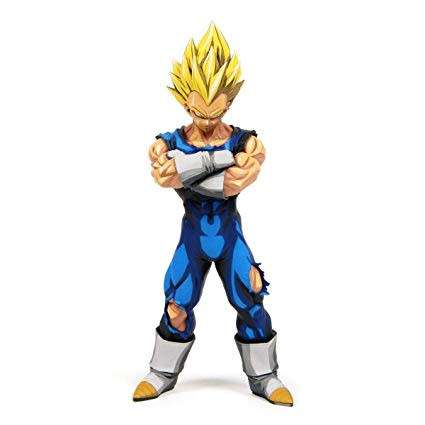Grandista (2 Pack) - Super saiyan vegeta and Super Saiyan Goku and 10 DBZ Figures
