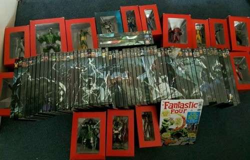 THE Complete (+100) - Ultimate Marvel Graphic Novel Collection with +50 eaglemoss Marvel Figurines