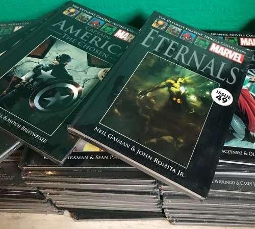 THE Complete (+100) - Ultimate Marvel Graphic Novel Collection with +50 eaglemoss Marvel Figurines
