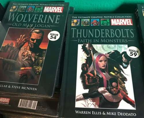 THE Complete (+100) - Ultimate Marvel Graphic Novel Collection with +50 eaglemoss Marvel Figurines