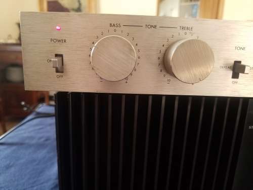 JVC M-3030 DC Stereo Power Amplifier + Pre-Amp + Sony Quadrophonic speakers
