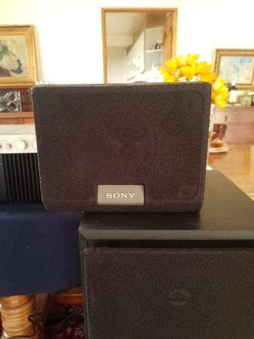 JVC M-3030 DC Stereo Power Amplifier + Pre-Amp + Sony Quadrophonic speakers