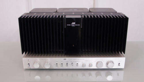 JVC M-3030 DC Stereo Power Amplifier + Pre-Amp + Sony Quadrophonic speakers