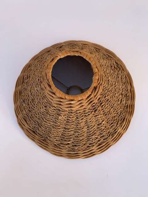 2x Hand Crafted "Mandjie" Lampshades