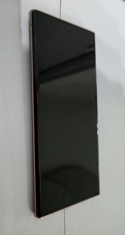 Note 20 Ultra[Mystic Bronze Colour][Tiny Dot On Screen,Small Crack By Camera But Phone Works 100%]