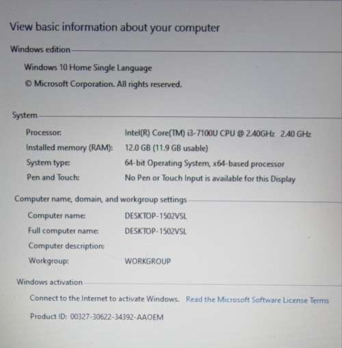 Acer Aspire i3 Laptop [Please Read Laptop Has Some Issues Comes On Though]