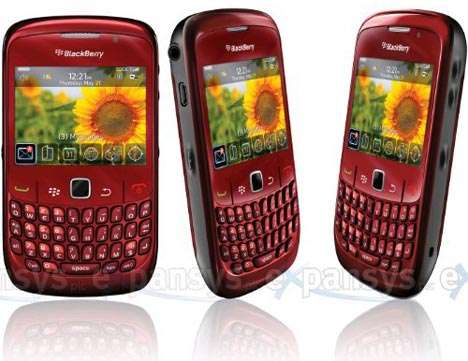 Blackberry Curve 8520 Red