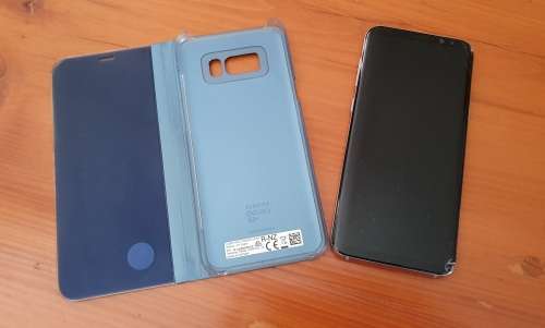 Samsung S8+ Plus 64GB (Orchid Grey) *** FREE Original Samsung Clear View Standing Cover