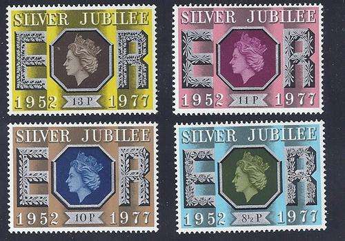 GREAT BRITAIN - QEII - 1977 SILVER JUBILEE