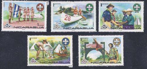 NICARAGUA - BOY SCOUT COMMEMORATIVE