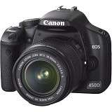 Canon EOS 450D camera & 18-200 IS lens kit (incl Canon bag)