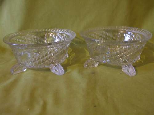 Pair of Glass Dishes
