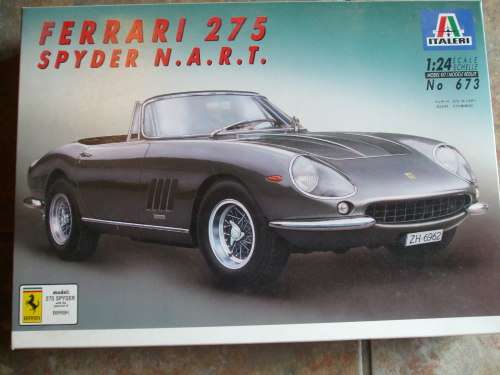 Ferrari 275 Spyder N.A.R.T. Kit - 1:24 by Italeri