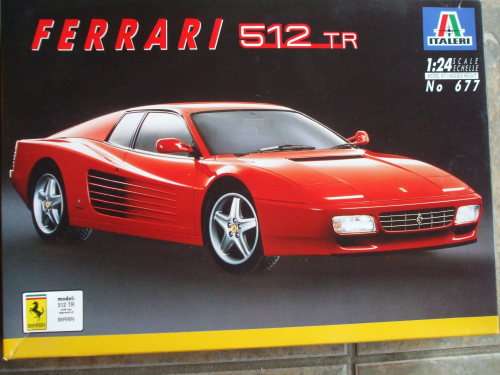 Ferrari 512 TR 1:24 kit by Italeri