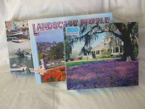 3 X 500 Piece Puzzles