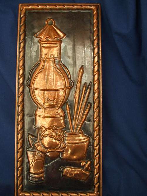 Attractive Copper Plaque