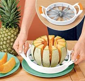 Paw-Paw or Sweet melon slicer - One simple slice for all your sections