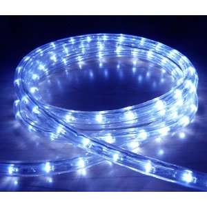 10 Meter LED Rope Light - Yellow/White light - flashing variations through modulator