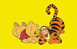 WINNIE THE POOH COLOURING & STICKER BOOK & 12 WINNIE THE POOH COLOR PENCILS FREE!!!