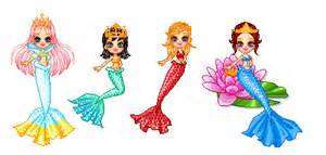 BEAUTIFUL MERMAID DOLLS