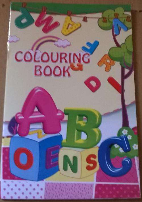 ABC COLOURING & STICKER BOOK & STATIONERY SET FREE!!!