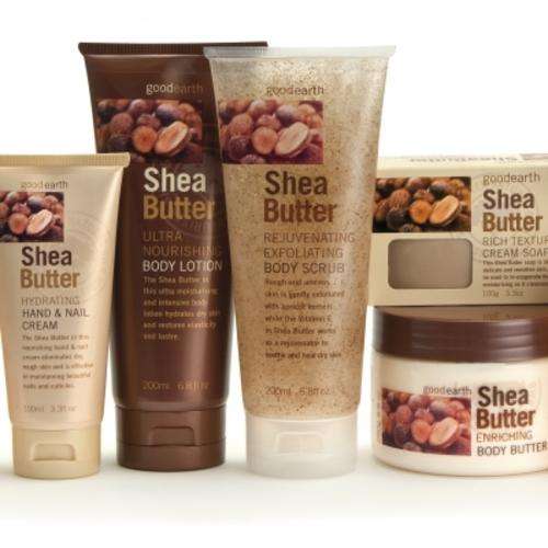 SHEA BUTTER BODY SCRUB 200ML & 100g SOAP