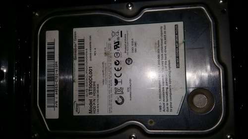 LATE ENTRY !! 500GB Hard Drives x 3