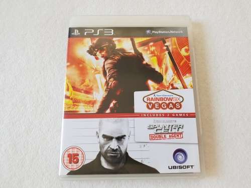 Tom Clancy's Splinter Cell Double Agent / Rainbow Six Vegas Double Pack - PS3/Playstation 3 Game