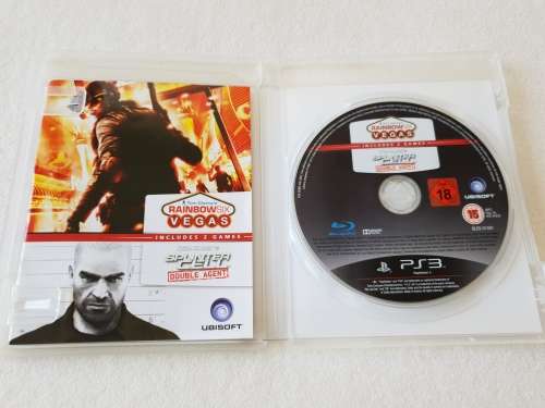 Tom Clancy's Splinter Cell Double Agent / Rainbow Six Vegas Double Pack - PS3/Playstation 3 Game