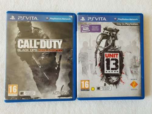 Call Of Duty Black Ops Declassified & Unit 13 For PS Vita