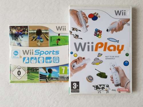 Nintendo Wii Console + 2 Games
