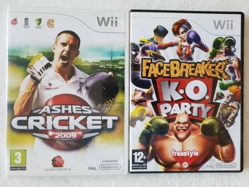 Nintendo Wii Console + 2 Games
