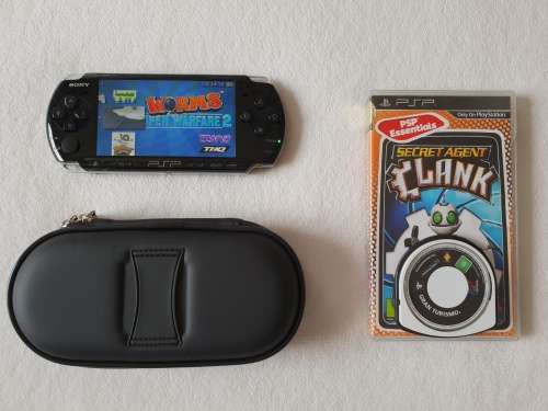 PSP 3000/Slim Console + 10 Games + 4GB Memory Card
