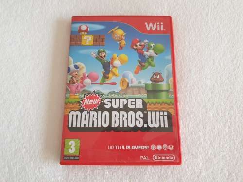 New Super Mario Bros  - Nintendo Wii Game (PAL)