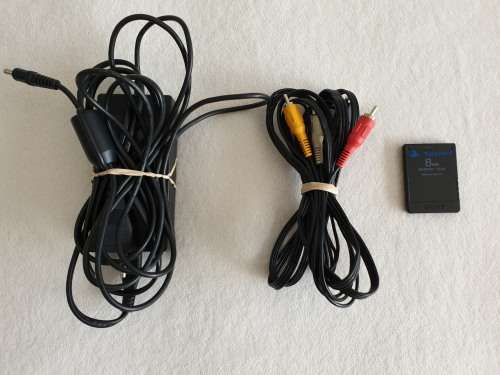 Playstation 2 Slim Console + 10 Games + Memory Card