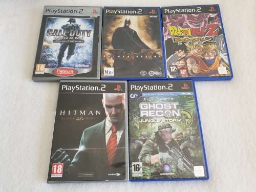 PS2/Playstation 2 Game Bundle - 5 Games