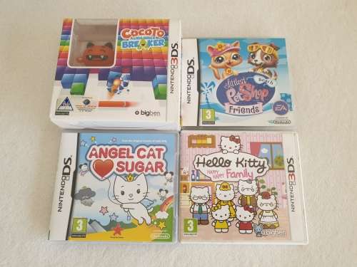 Nintendo DS & 3DS Game Bundle - 4 Games