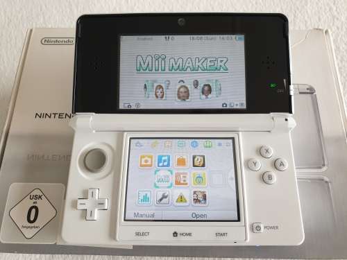 Nintendo 3DS Console + 3 Games