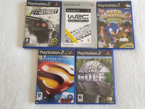 PS2/Playstation 2 Game Bundle - 5 Games
