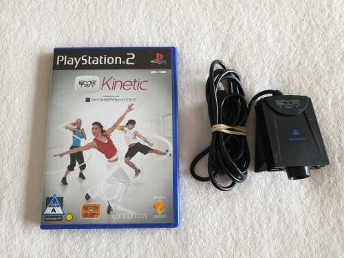 EyeToy Camera + EyeToy Kinetic - PS2/Playstation 2 Game (PAL)