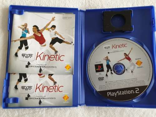 EyeToy Camera + EyeToy Kinetic - PS2/Playstation 2 Game (PAL)