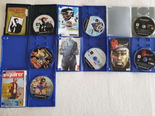 PS2 / Playstation 2 ''Phat'' Console + 7 Games + Controller