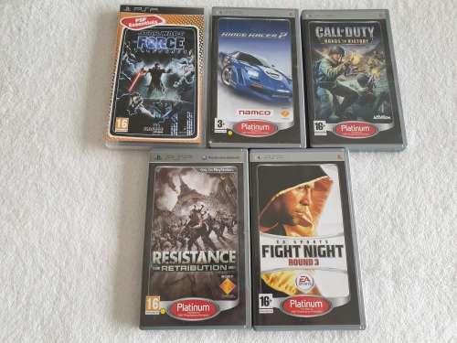 5 Game Bundle - PSP/Playstation Portable Games