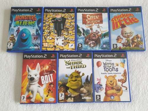 7 Game Bundle - PS2/Playstation 2 Games (PAL)