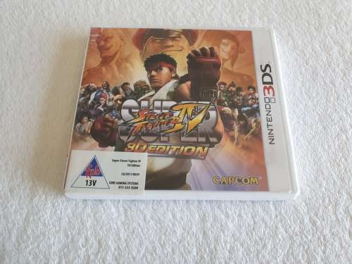 Super Street Fighter IV 3D Edition - Nintendo 3DS Game (EUR)