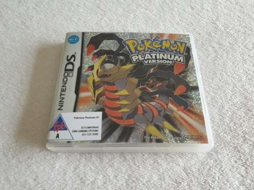 Pokemon Platinum Version - Nintendo DS Game