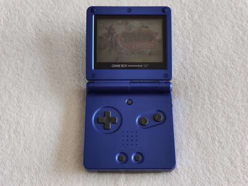 Nintendo Game Boy Advance SP Console (AGS-001) + 2 Games + Box