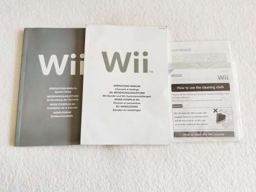 Nintendo Wii Console + 10 Games + 2 Controllers + Box