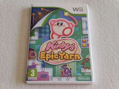 Kirby's Epic Yarn - Nintendo Wii Game (PAL)