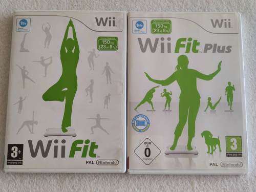 Nintendo Wii Balance Board + Wii Fit And Wii Fit Plus Games (PAL)